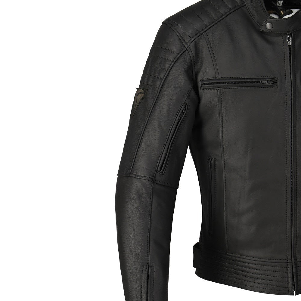 R-TECH - Chaqueta Piel Passion Negro 