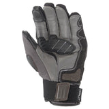 Alpinestars Corozal V2 Drystar Motorcycle Glove Black Brown Dark Grey - front pic