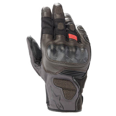 Alpinestars Corozal V2 Drystar Motorcycle Glove Black Brown Dark Grey - back pic