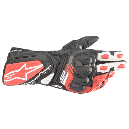Alpinestars SP-8 V3 Leather Gloves, Pic