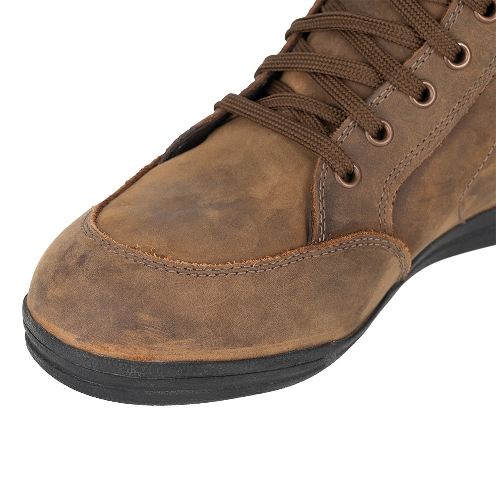 Oxford Kickback Men Casual Riding Brown Boots 