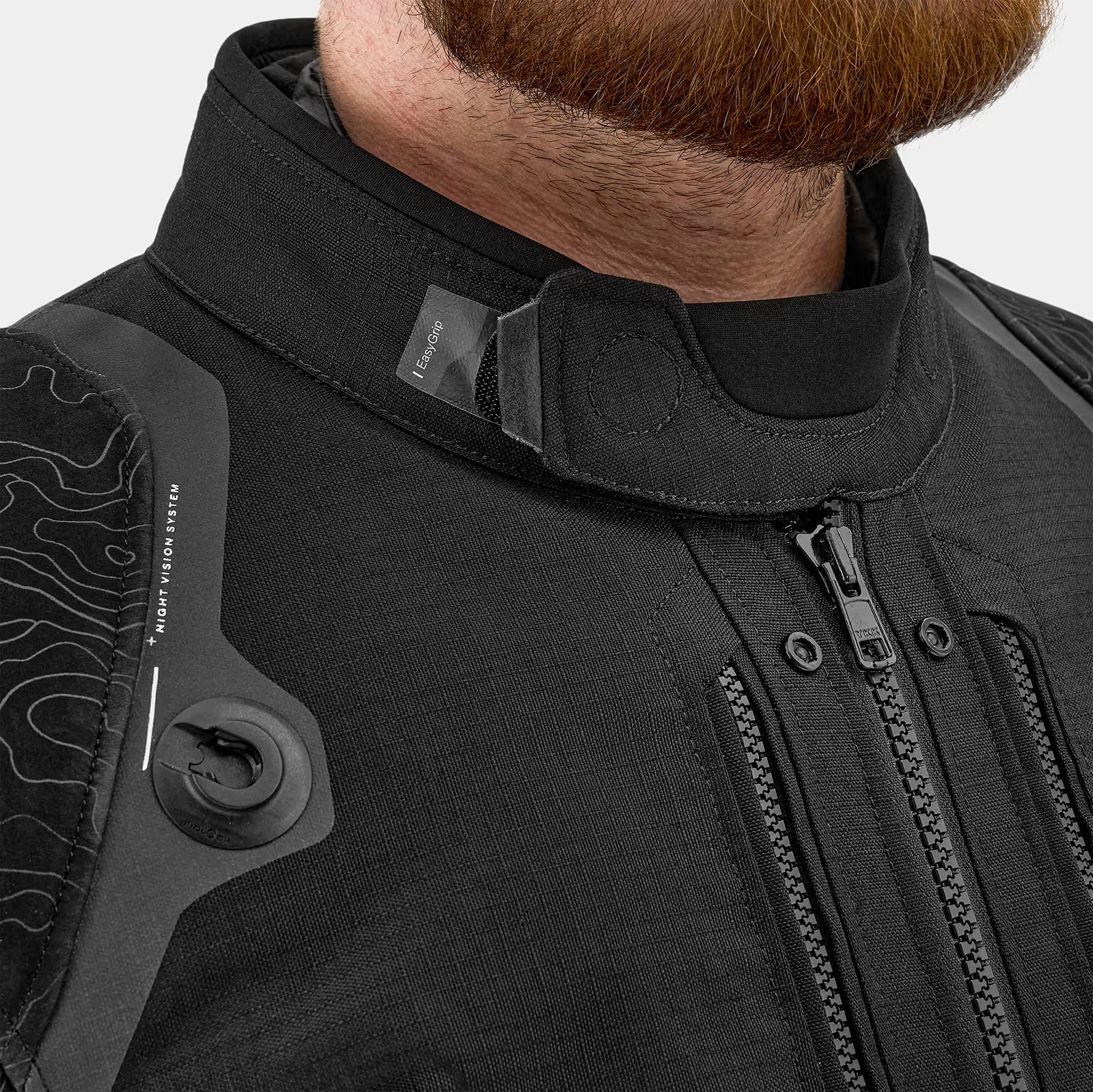 SHIMA TRACKER MEN MOTORCYCLE TOURING JACKET BLACK