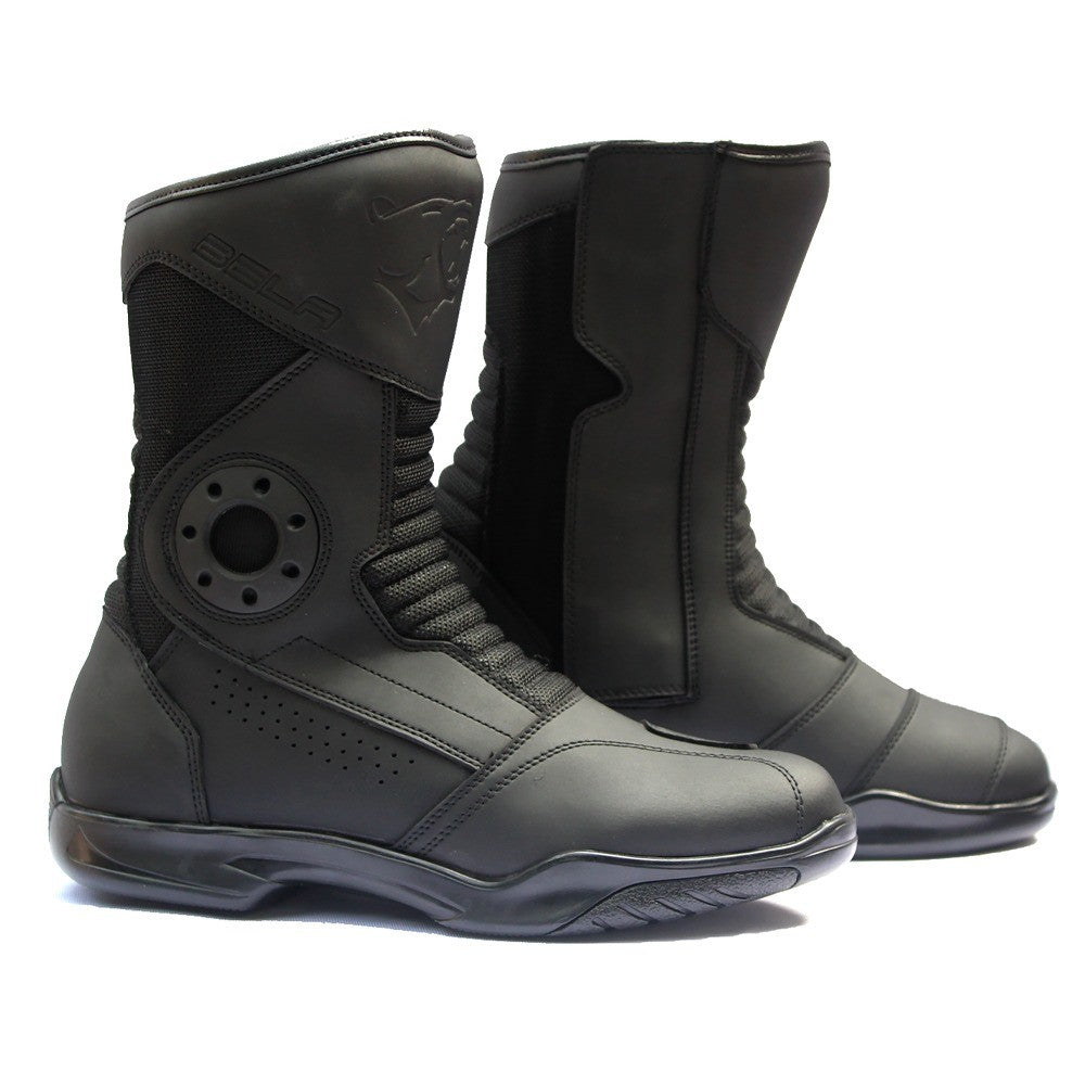  BELA - Prime Long Man Black Leather Boots - SECURTEX MOTOR SL (t/a MaximoMoto)