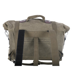 Oxford Heritage Khaki 40L Motorcycle Panniers - MaximomotoUK