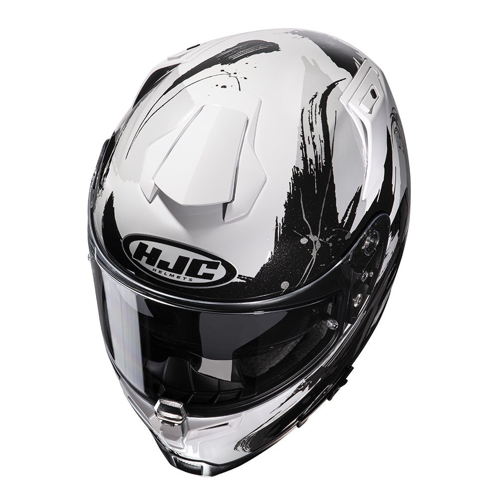 HJC RPHA 70 Erin MC10 White On Road Full Face Helmet top view