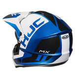 HJC CS-MX II Creed MC2 Blue Motocross Motorbike Helmet - MaximomotoUK