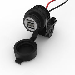 Oxford Weatherproof Dual Port Motorcycle USB Charger images