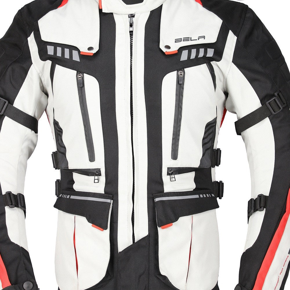  BELA - Hailstorm Textile Jacket Ice/Black - SECURTEX MOTOR SL (t/a MaximoMoto)