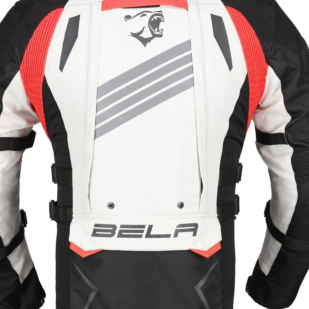  BELA - Hailstorm Textile Jacket Ice/Black - SECURTEX MOTOR SL (t/a MaximoMoto)
