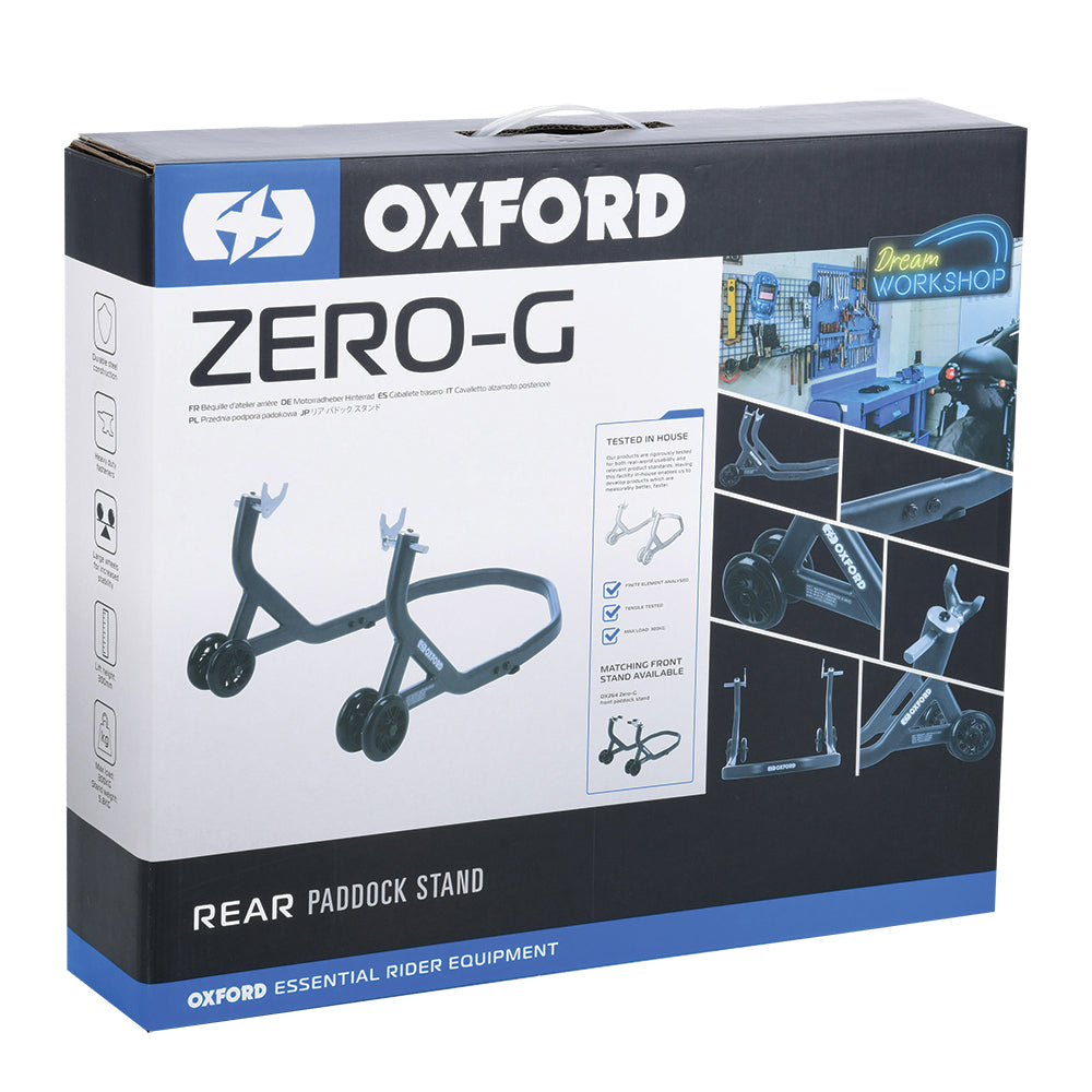 Oxford ZERO-G – Rear Motorcycle Paddock stand