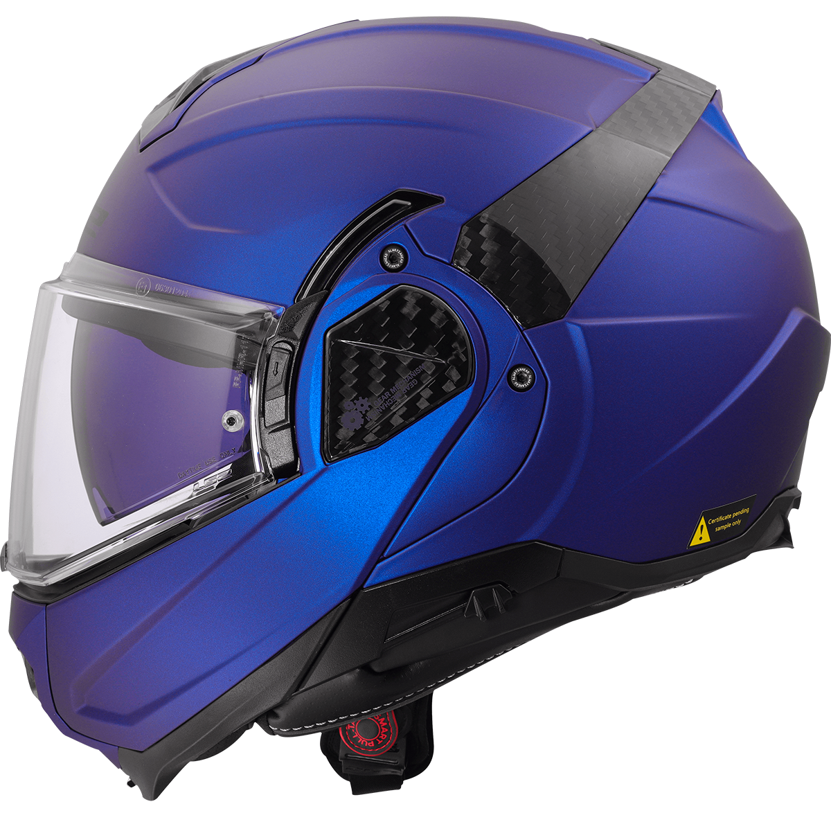 LS2 FF910 ADVANT II MOTORCYCLE MODULAR HELMET MATT NAVY BLUE