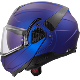 LS2 FF910 ADVANT II MOTORCYCLE MODULAR HELMET MATT NAVY BLUE