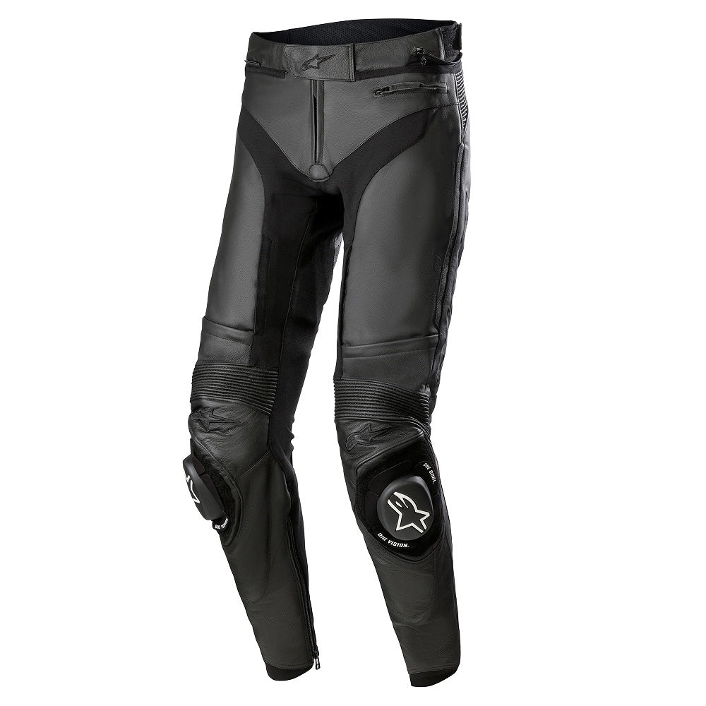 Alpinestars Missile V3 Leather Pants Short Black Black 