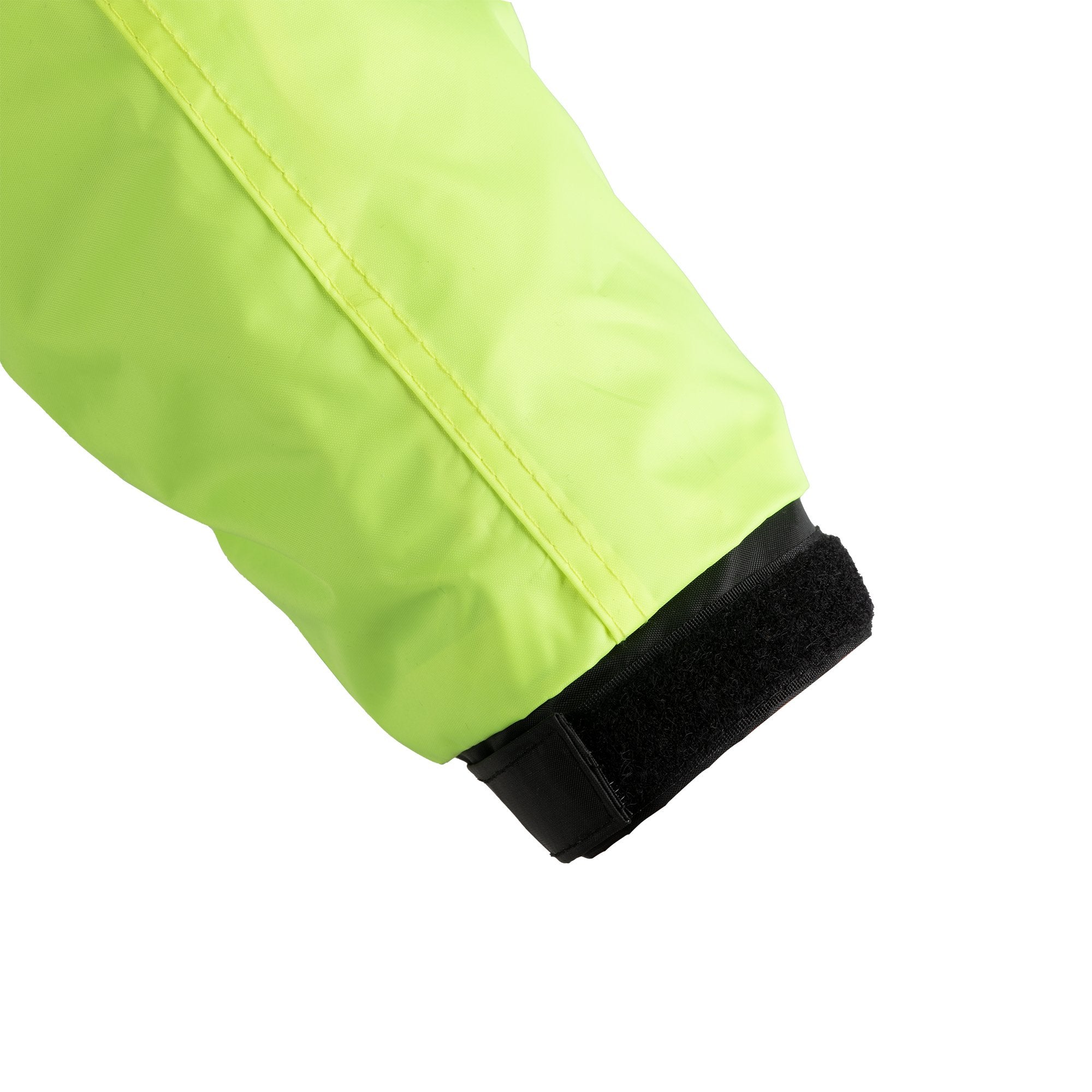 Oxford Rainseal Waterproof Motorcycle Oversuit Rain Black Fluo images