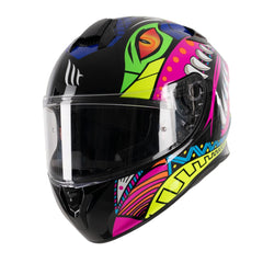 MT Targo Viper 2.0 A11 Motorcycle Helmet Gloss Fluo Pink - MaximomotoUK