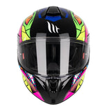 MT Targo Viper 2.0 A11 Motorcycle Helmet Gloss Fluo Pink - MaximomotoUK