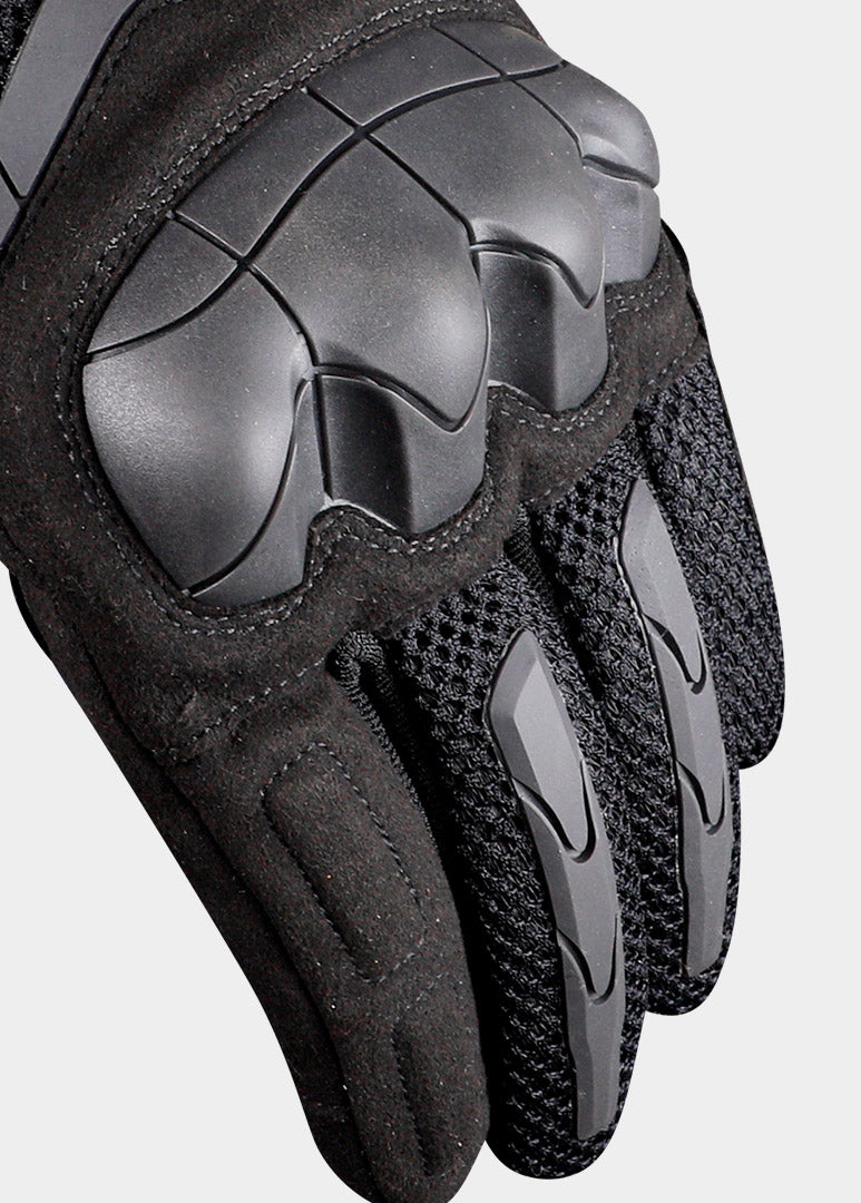 LS2 KUBRA MOTORBIKE LADY SUMMER GLOVES BLACK