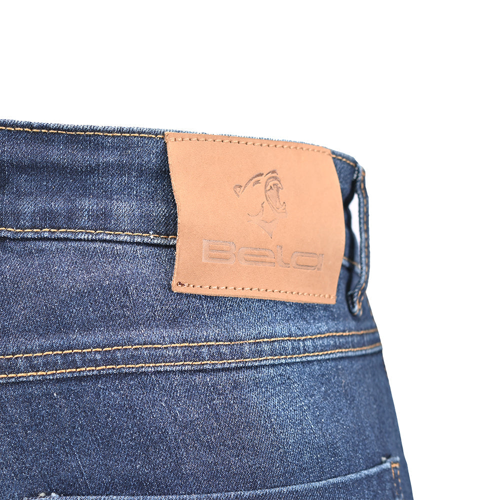 BELA ROCKER PANTALON DE HOMBRE AA APROBADO CE VAQUERO JEANS 34L AZUL 