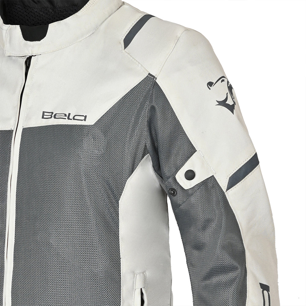 BELA Mesh Pro Man  Summer Motorcycle Jacket Grey Ice