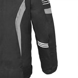 BELA Bradley Textile Motorcycle Touring Jacket UK Black Grey
