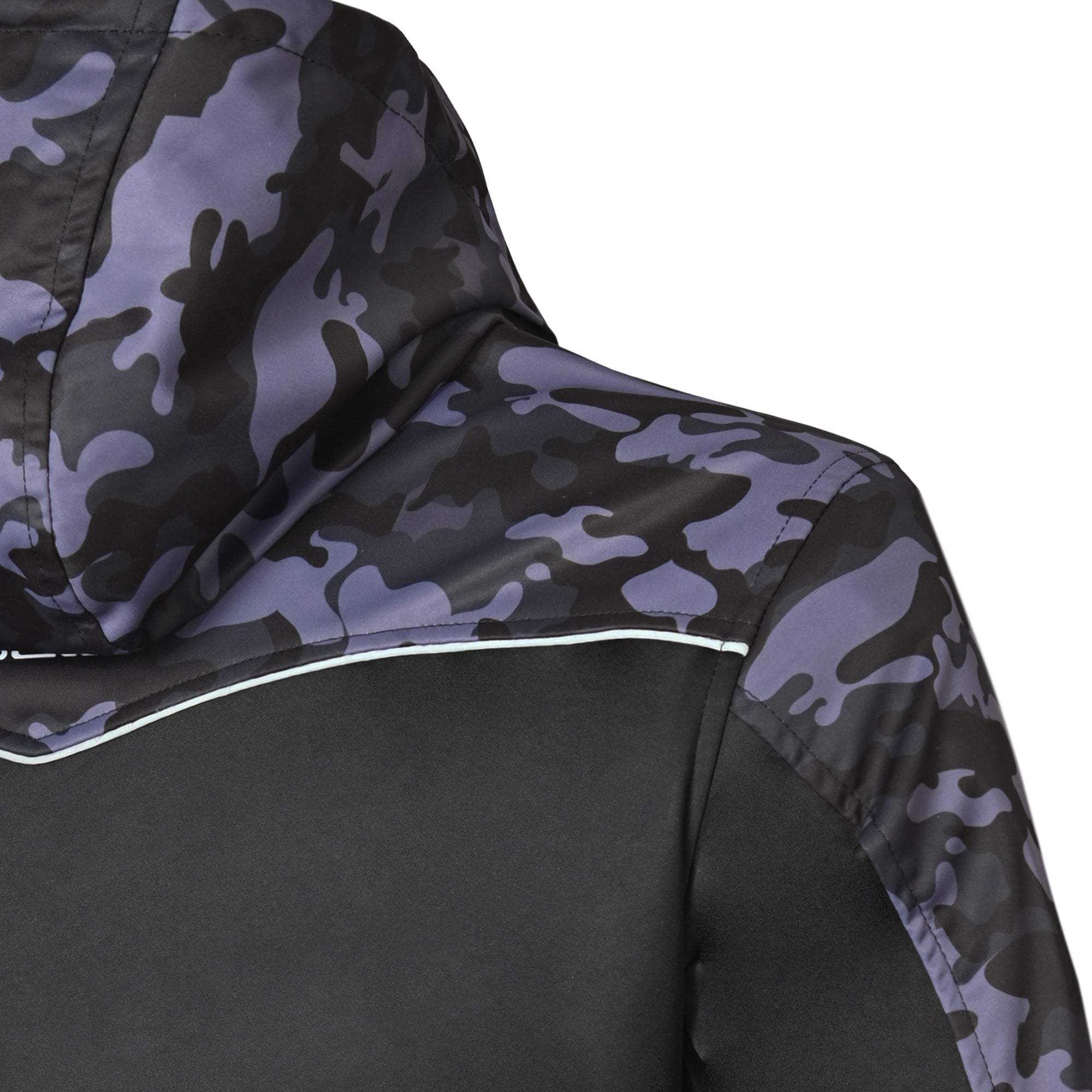 BELA Camo Rush Armour Wear Hoodie Black Dark Blue