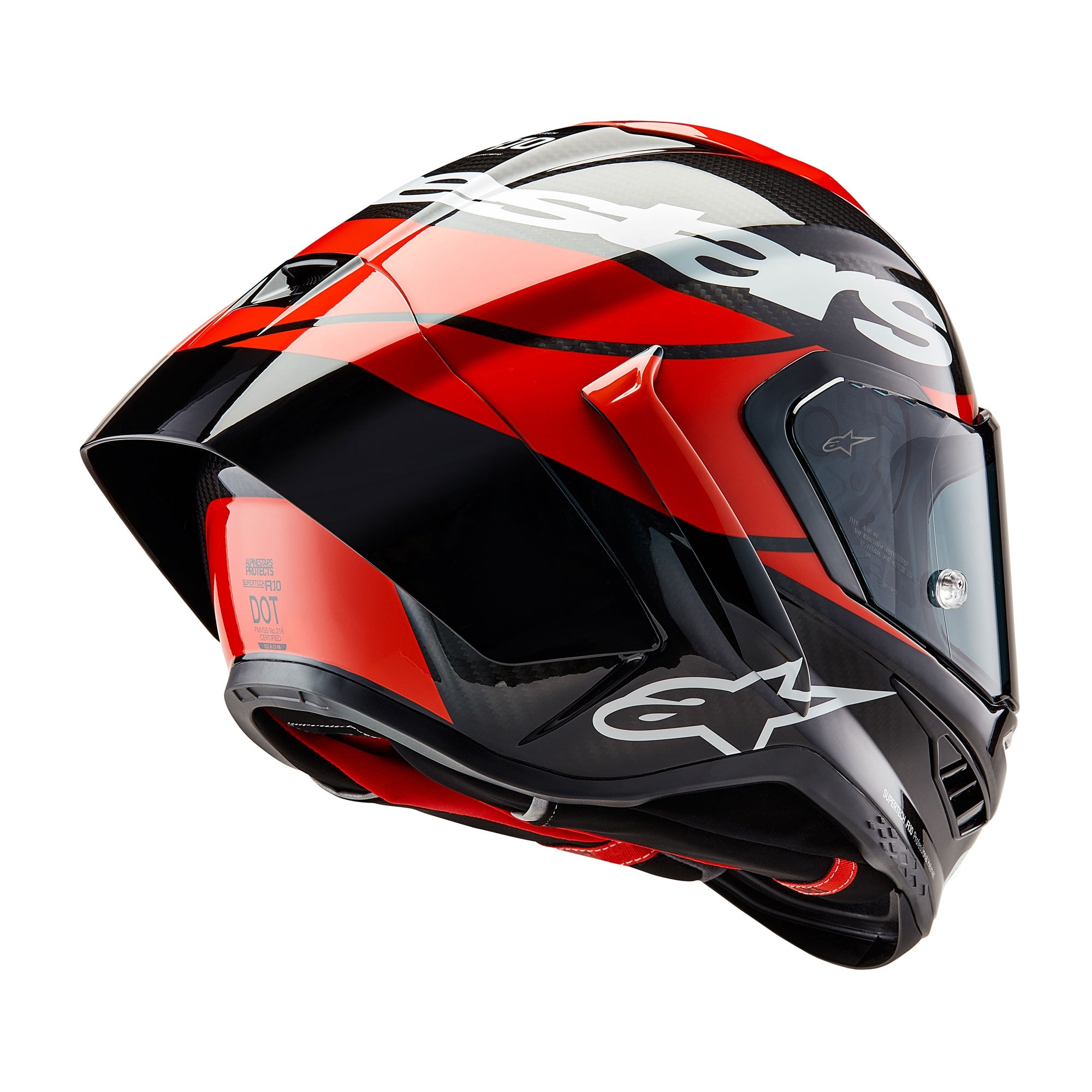 Alpine Supertech R10 Element Sports Motorbike Racing Helmet