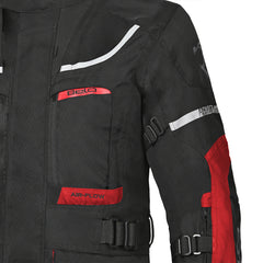 Bela Transformer Motorcycle Touring Water-Resistant Jacket Black Red 