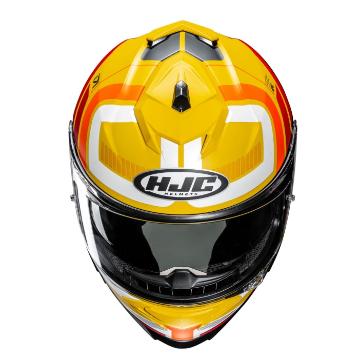 HJC I71 Viz Motorcycle Full-Face Helmet Yellow