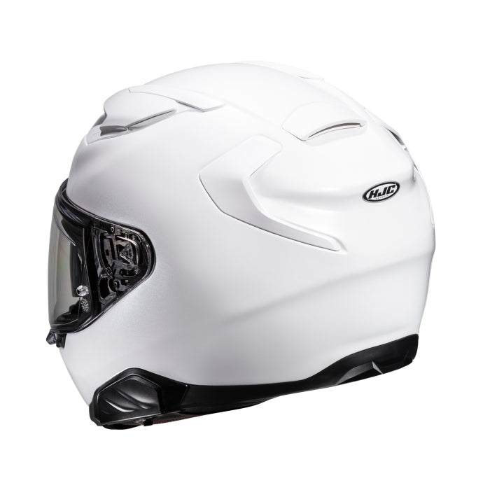 HJC F71 Plain Full Face Helmet Pearl White