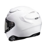 HJC F71 Plain Full Face Helmet Pearl White