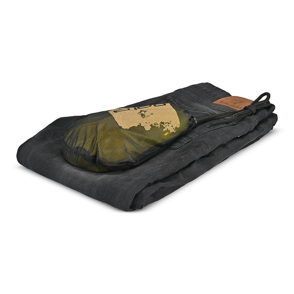 BELA RIO PANTALON DE HOMBRE DENIM JEANS 32L TIE & DYE NEGRO 