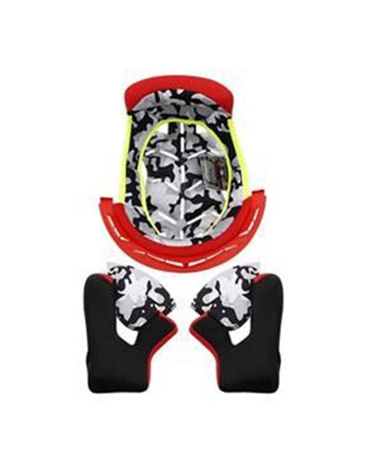 LS2 MX437 Evo Junior Liner Motorcycle Helmet Accessories Red 