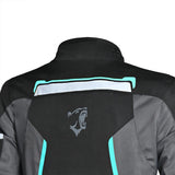 BELA Hurrican Lady Motorcycle Jacket Black Turquoise - MaximomotoUK