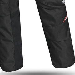 BELA Tour To Snow Motorcycle Textile Pant - Black Ice Red 