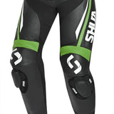 SHUA Infinity 2PC Motorcycle Racing Suit - Black Green