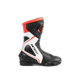  R-TECH - Performer Men's Leather Boots Black/Fluor Red - SECURTEX MOTOR SL (t/a MaximoMoto)