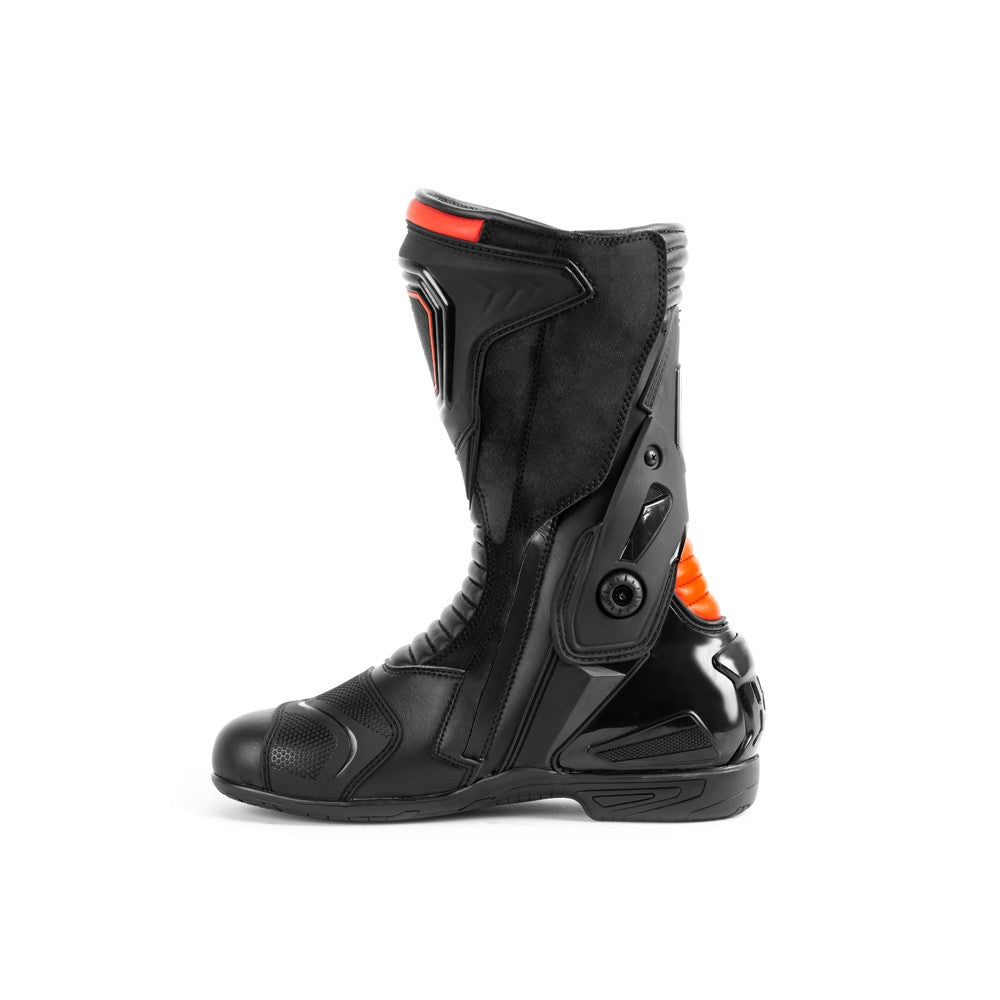  BELA - Thunder Racing Leather Boots Black/Red - SECURTEX MOTOR SL (t/a MaximoMoto)