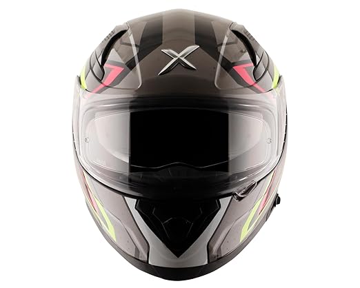 AXOR APEX ROADTRIP FULL FACE MOTORCYCLE HELMET BLACK_GRAY