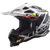 Ls2 Mx700 Subverter Motocrss Helmet Stomp White Black-06 