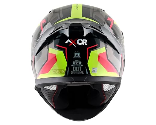 AXOR APEX ROADTRIP FULL FACE MOTORCYCLE HELMET BLACK_GRAY