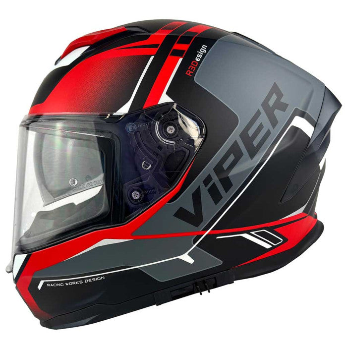Viper RSV255 DV Premium Motorcycle Full Face Helmet