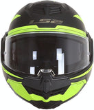 Ls2 Ff906 Advant Revo Modular Helmet Matt Black H-V Yellow-06 