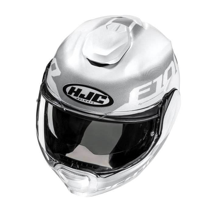 HJC F100 Hetal Sports Motorcycle Flip up Modular Helmet White