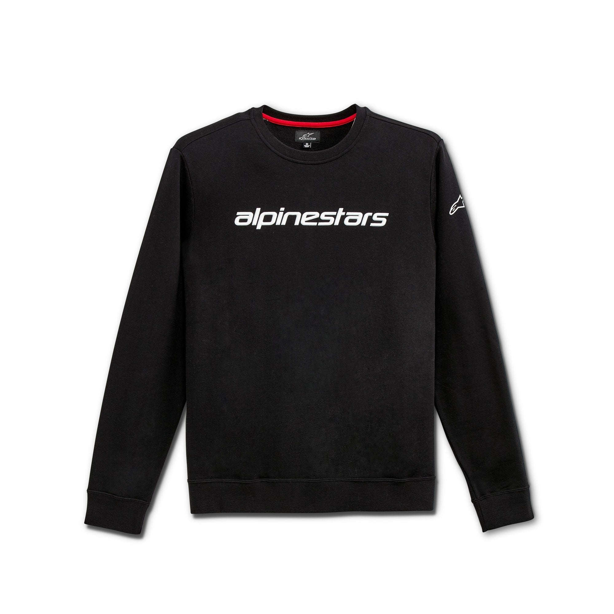 Alpinestars Linear Crew Fleece Black White images