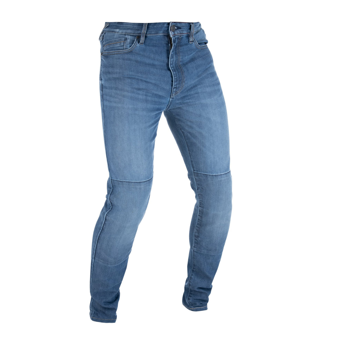 Oxford Original Approved AA Men's Motorbike Jean Slim Mid Blue 30 Length images