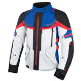 Oxford Rockland Men's Motorcycle Jacket Arctic black Red 