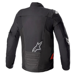 Alpinestars SMX Waterproof Jacket Black Dark Grey Bright Red - back pic