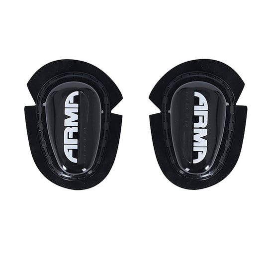 ARMR Teardrop Knee Sliders Black - MaximomotoUK