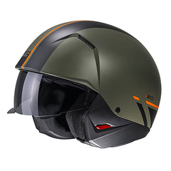 HJC I20 Batol MC4SF Green Open Face Motorbike Helmet 