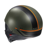 HJC I20 Batol MC4SF Green Open Face Motorbike Helmet 